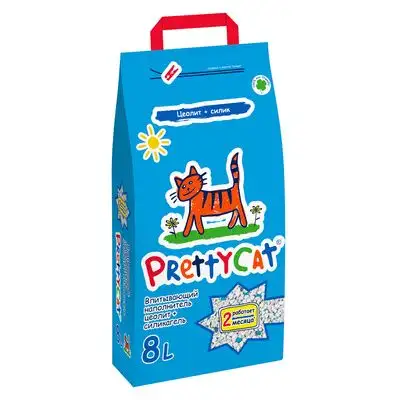 Купить pretty cat наполнитель для кошек впитывающий