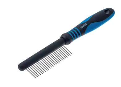 DeLIGHT Расческа c вращающимися длинными зубьями, 24 зуба, для особо пушистых кошек и собак